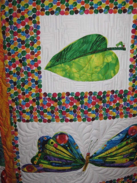 Very Hungry Caterpillar Cocoon. Very Hungry Caterpillar Quilt